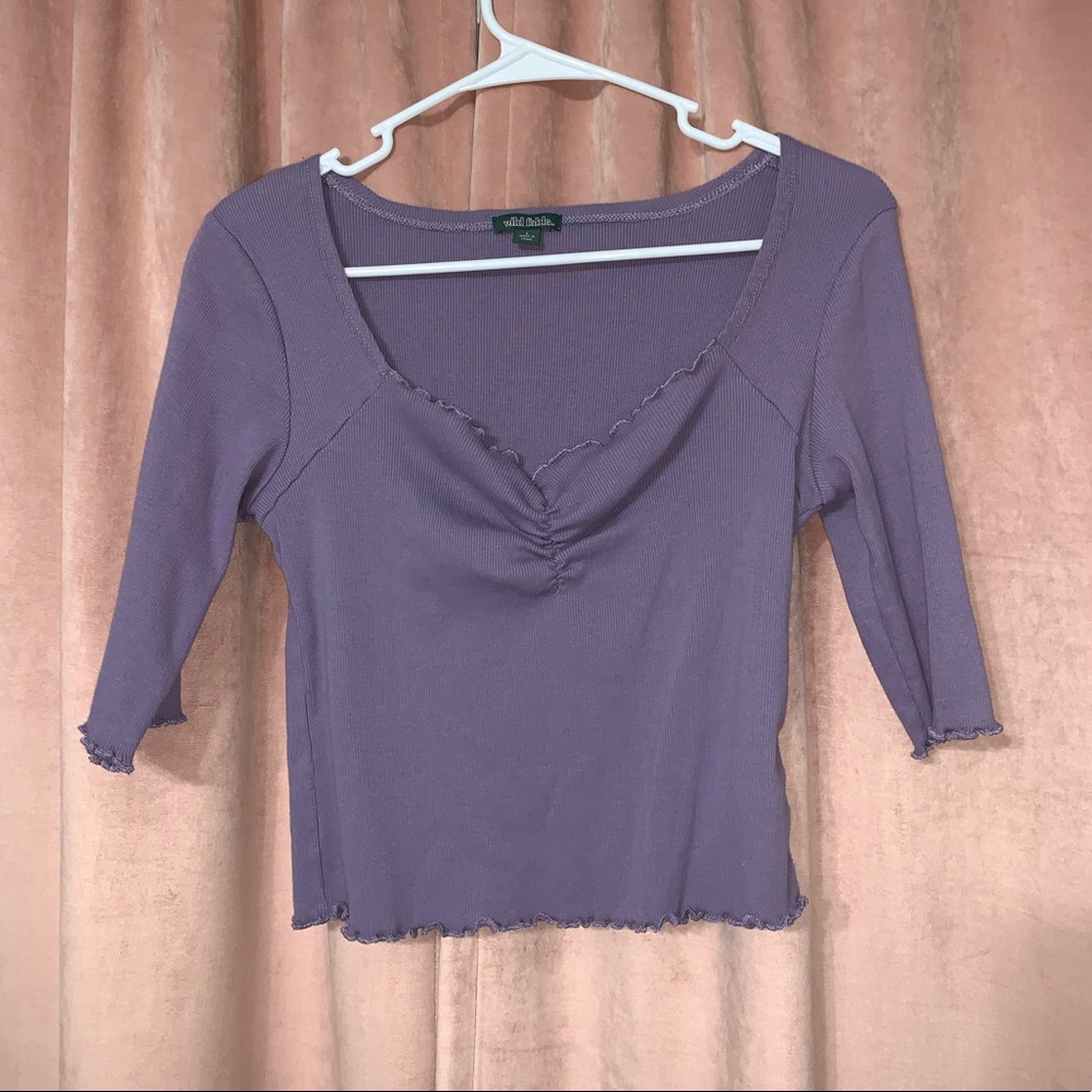 Cropped blouse